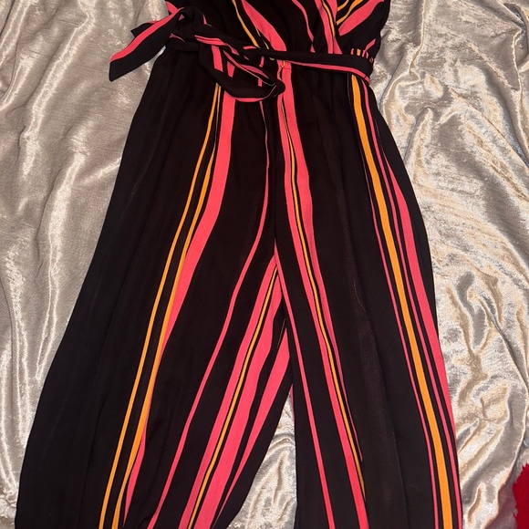 Striped Jumpsuit - Picture 1 of 2